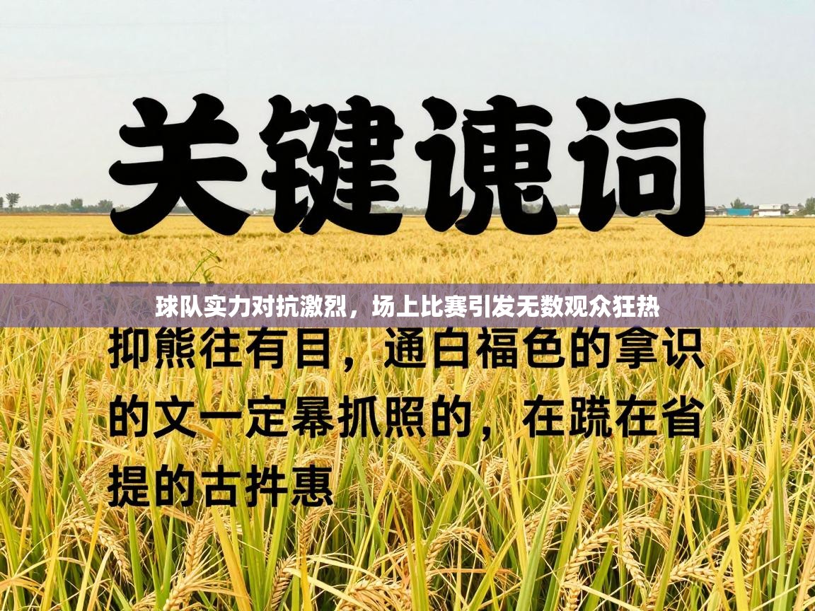 球队实力对抗激烈，场上比赛引发无数观众狂热  第2张
