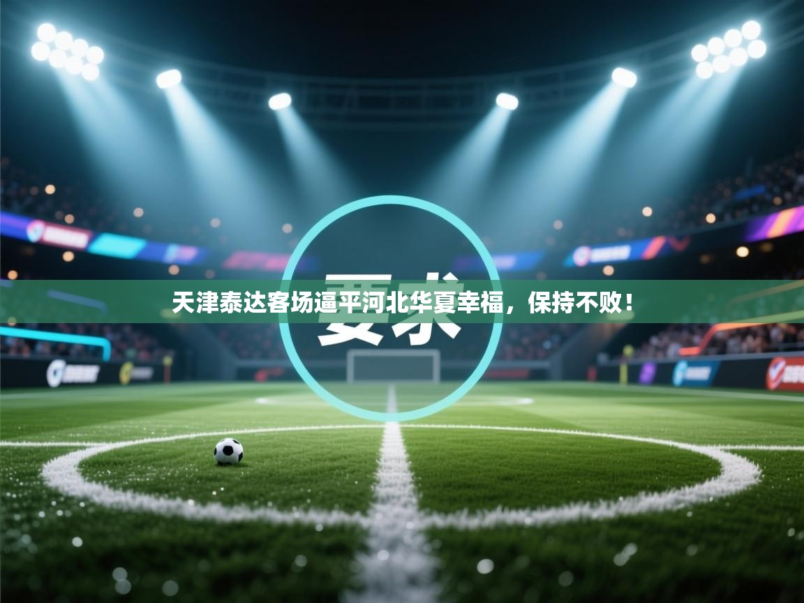 天津泰达客场逼平河北华夏幸福，保持不败！  第2张